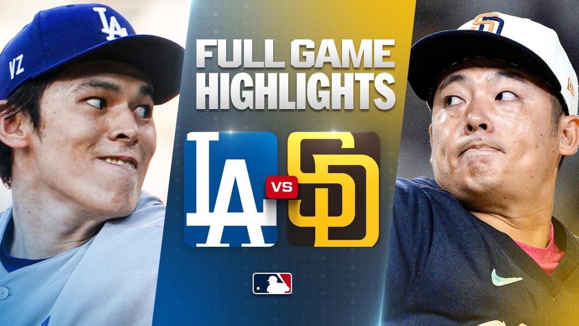 DODGERS vs. PADRES: Official Full Game Highlights (June 26) | 2026 MLB Season (Shohei Ohtani) DODGERS vs. PADRES: Official Full Game Highlights (June 26) | 2026 MLB Season (Shohei Ohtani)