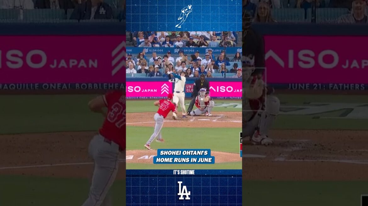 Every Shohei Ohtani Home Run In June