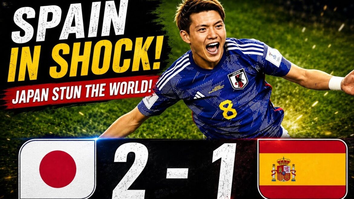 Japan Shocked the World Again 🇯🇵 | Controversial Goal vs Spain |