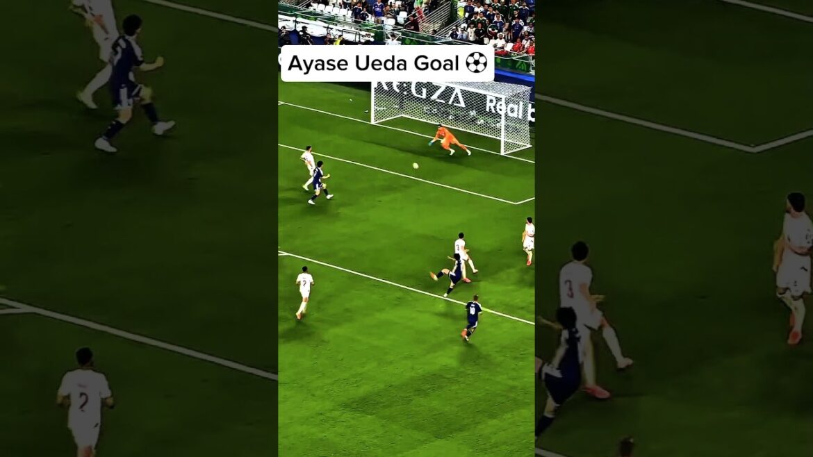 Ayase Ueda Goal ⚽ Japan vs Tunisia #ayaseueda #goal #japanvstunisia #shorts