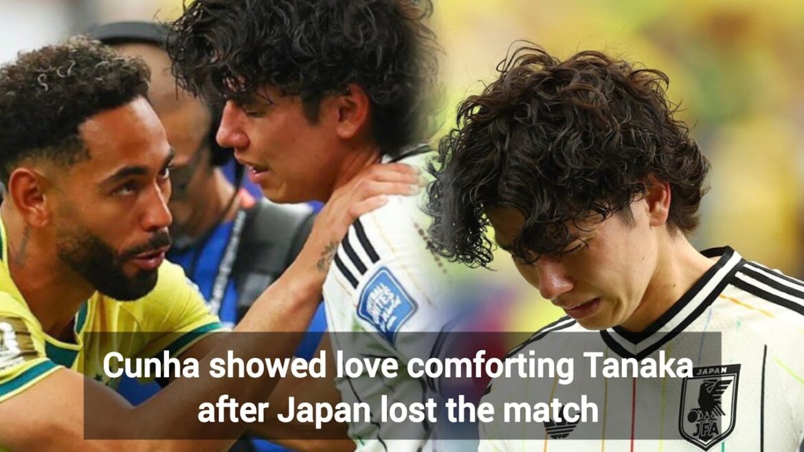 Matheus Cunha Comforts Ao Tanaka After Brazil vs Japan World Cup Drama! đź’” Matheus Cunha Comforts Ao Tanaka After Brazil vs Japan World Cup Drama! đź’”