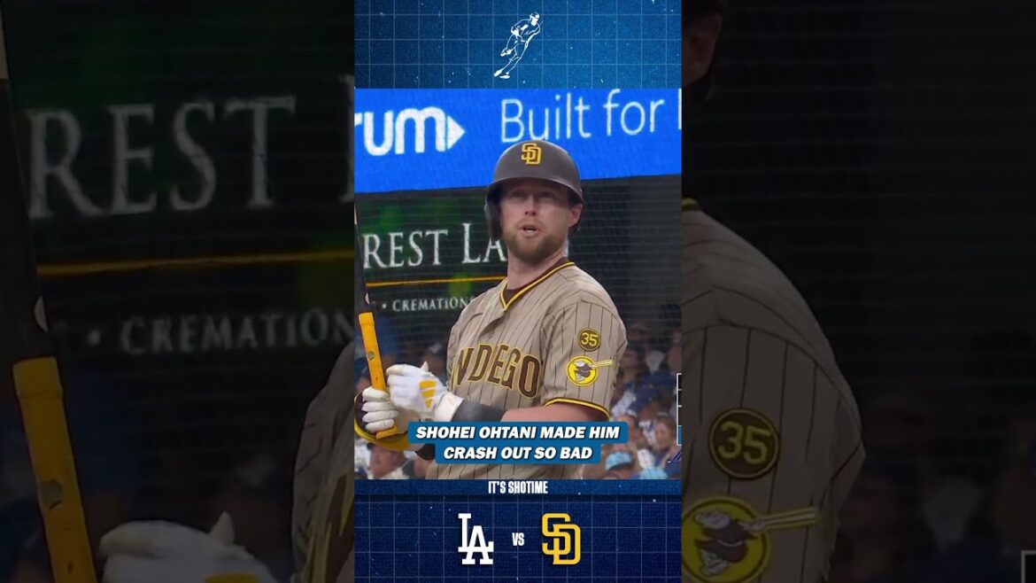 Shohei Ohtani Strikes Him Out So Bad He Loses His Composure