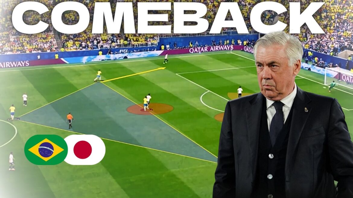How Carlo Ancelotti’s Brazil Struggled but Won | Brazil vs Japan World Cup Tactical Analysis How Carlo Ancelotti’s Brazil Struggled but Won | Brazil vs Japan World Cup Tactical Analysis