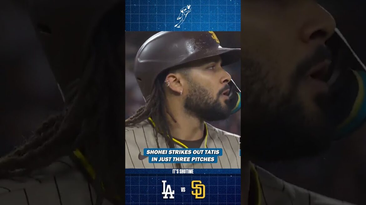 Shohei Ohtani Strikes Out Tatis In Just 3 Pitches