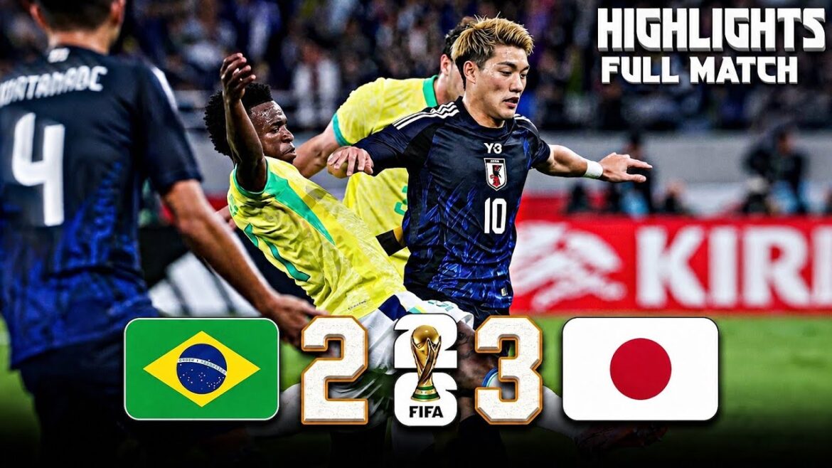 Brazil vs Japan 2-3 Highlights | Japan Historical Comeback Brazil vs Japan 2-3 Highlights | Japan Historical Comeback