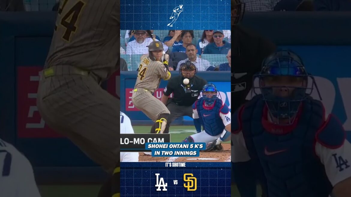 Shohei Ohtani Strikes Out 5 Through Two Innings