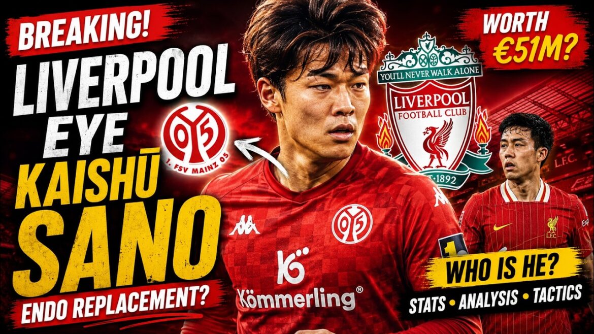 Who Is Kaishū Sano? | The Midfielder Linked With Replacing Wataru Endo Who Is Kaishū Sano? | The Midfielder Linked With Replacing Wataru Endo