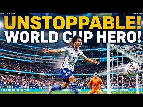Ayase Ueda’s INSANE Goal Stuns Tunisia! π± | Japan 4-0 Tunisia | FIFA World Cup 2026 Ayase Ueda's INSANE Goal Stuns Tunisia! π± | Japan 4-0 Tunisia | FIFA World Cup 2026