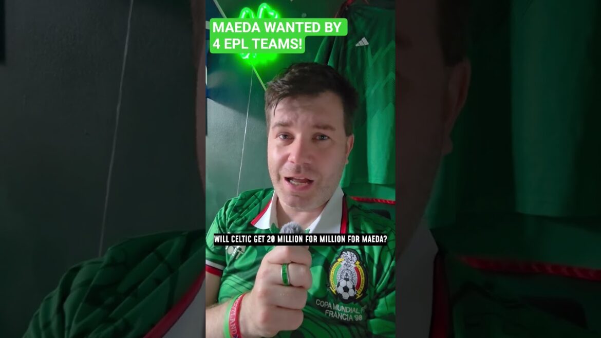 DAIZEN MAEDA WANTED BY 4 EPL TEAMS WILL THE CLUB CASH OUT ON 20 MILLION ON HIM? #daizenmaeda #celtic