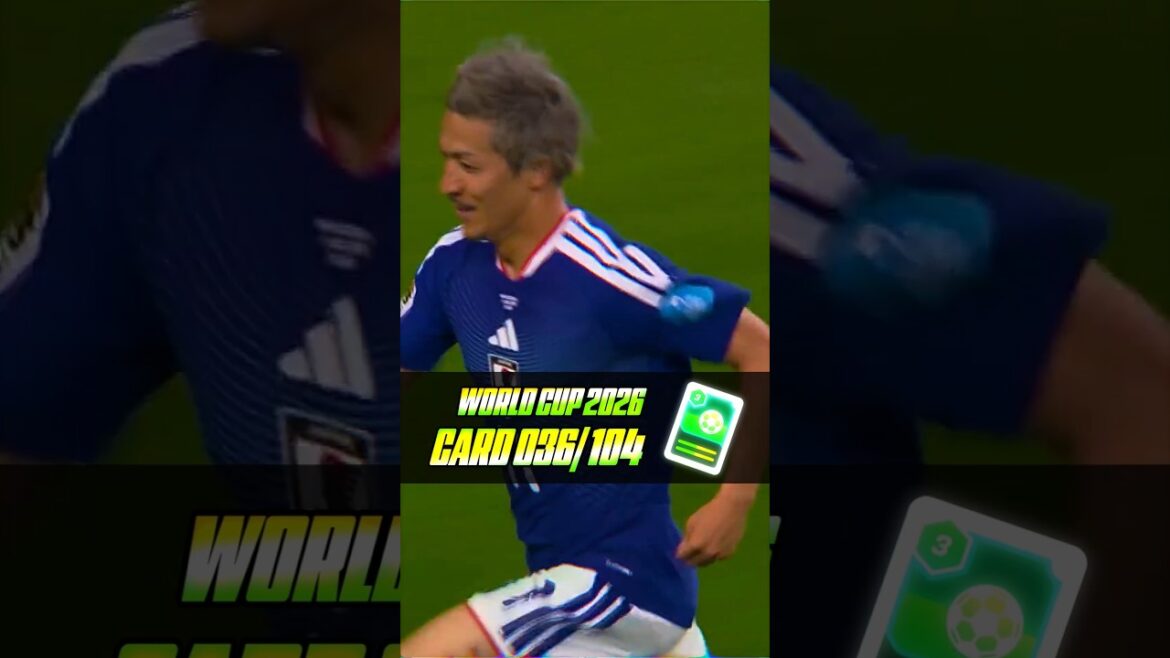 🇯🇵 Maeda breaks the deadlock CARD 036 / 104 WC 2026 Set