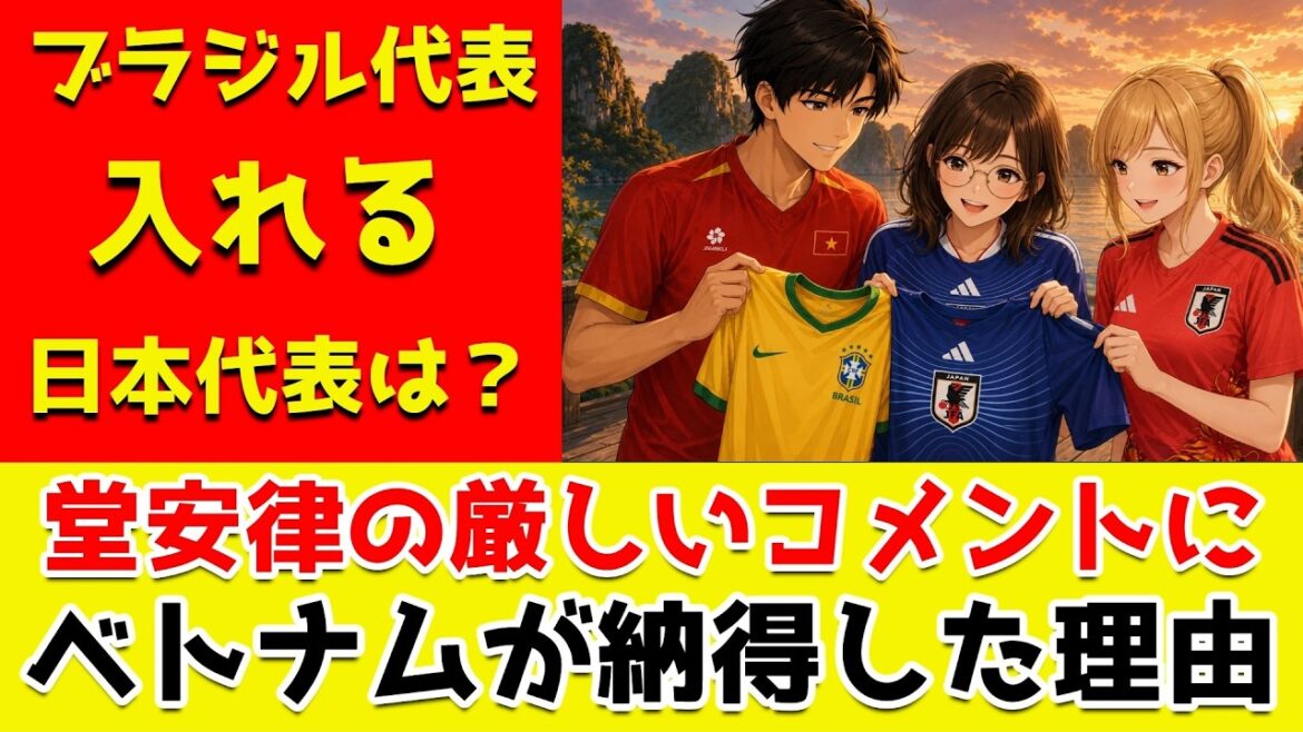 “Are there any Japanese who could be included in the Brazilian national team?” The reason why Vietnamese people were convinced by Ritsu Doan’s true intentions “Are there any Japanese who could be included in the Brazilian national team?” The reason why Vietnamese people were convinced by Ritsu Doan’s true intentions