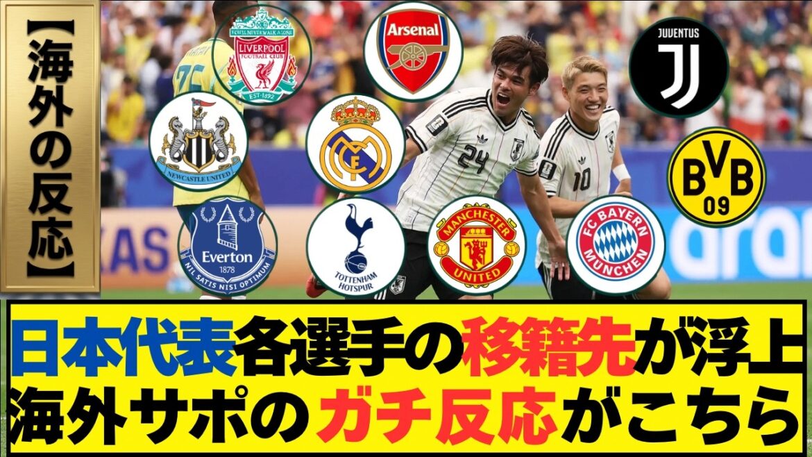 [Overseas Reaction]Information on the transfer of the Japanese national team after the World Cup has become more active. Here are the voices of local soccer fans...[Japan national soccer team | North and Central America World Cup 2026]