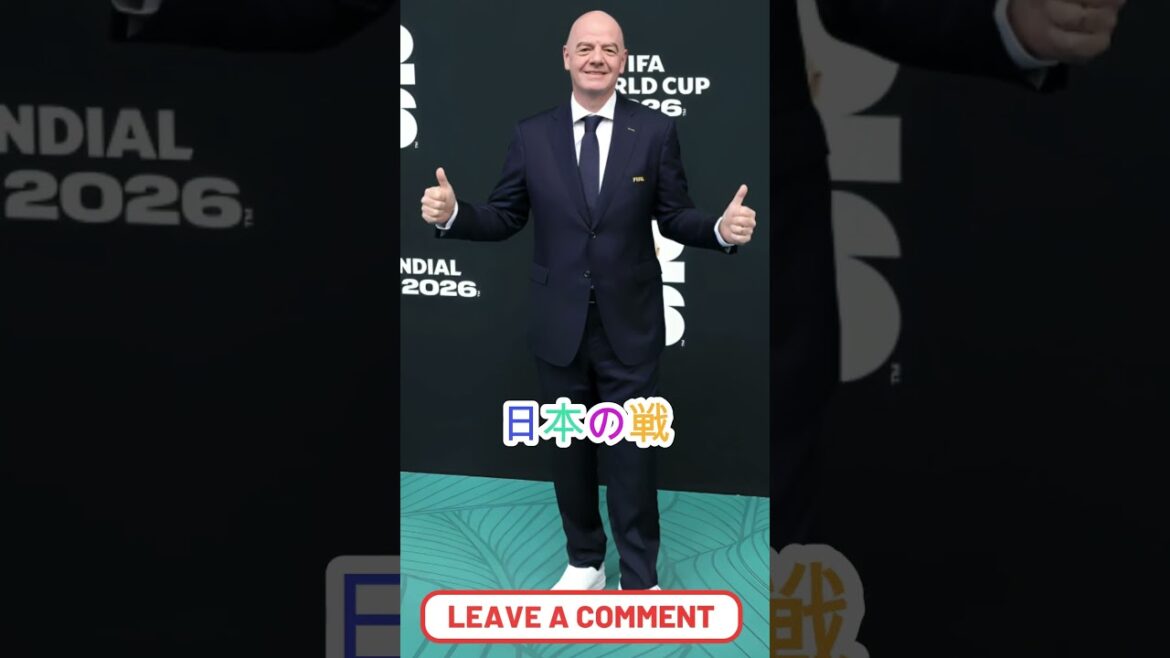 The FIFA president's surprising remarks regarding Japan's defeat shock the world - Japanese historical figures[Entertainment Trivia]