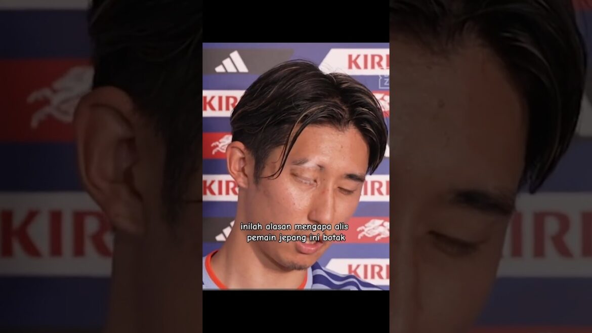Why do this Japanese player's eyebrows look bald!! #japan #bolabola #brazil