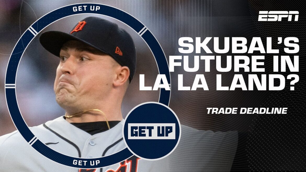 Are the Dodgers in play to get Tarik Skubal at the MLB Trade Deadline? 😮 | Get Up