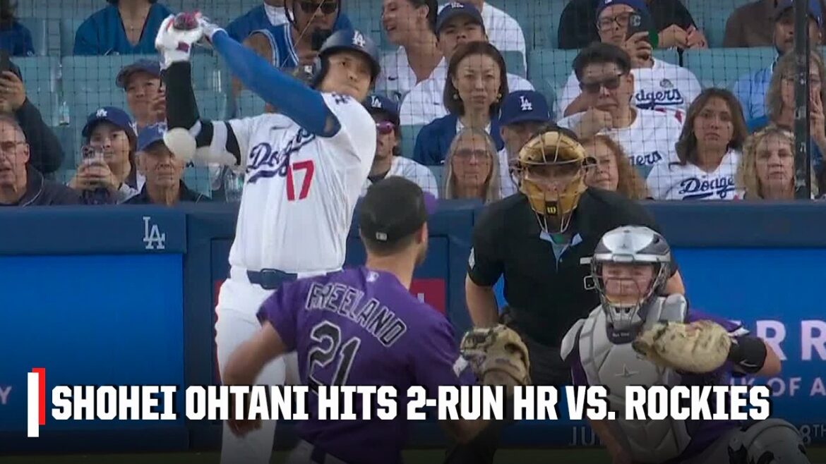 Shohei Ohtani hits his 19th home run of the season with a 2-run homer 💪 | ESPN MLB