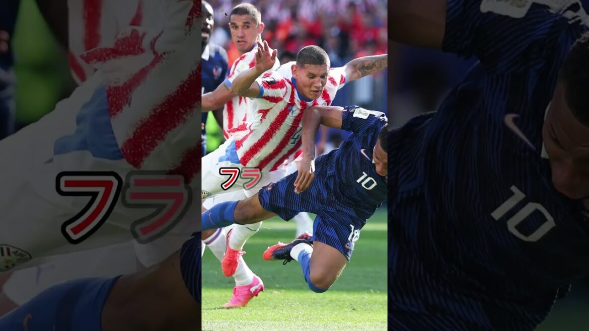 The look on Kylian Mbappé's face when he was the target of a vicious prank by the Paraguayan national team has become a hot topic around the world.