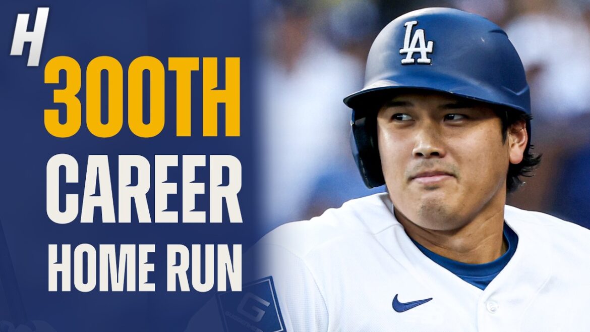 Shohei Ohtani BLASTS His 300th Career MLB Home Run! π₯ Shohei Ohtani BLASTS His 300th Career MLB Home Run! π₯