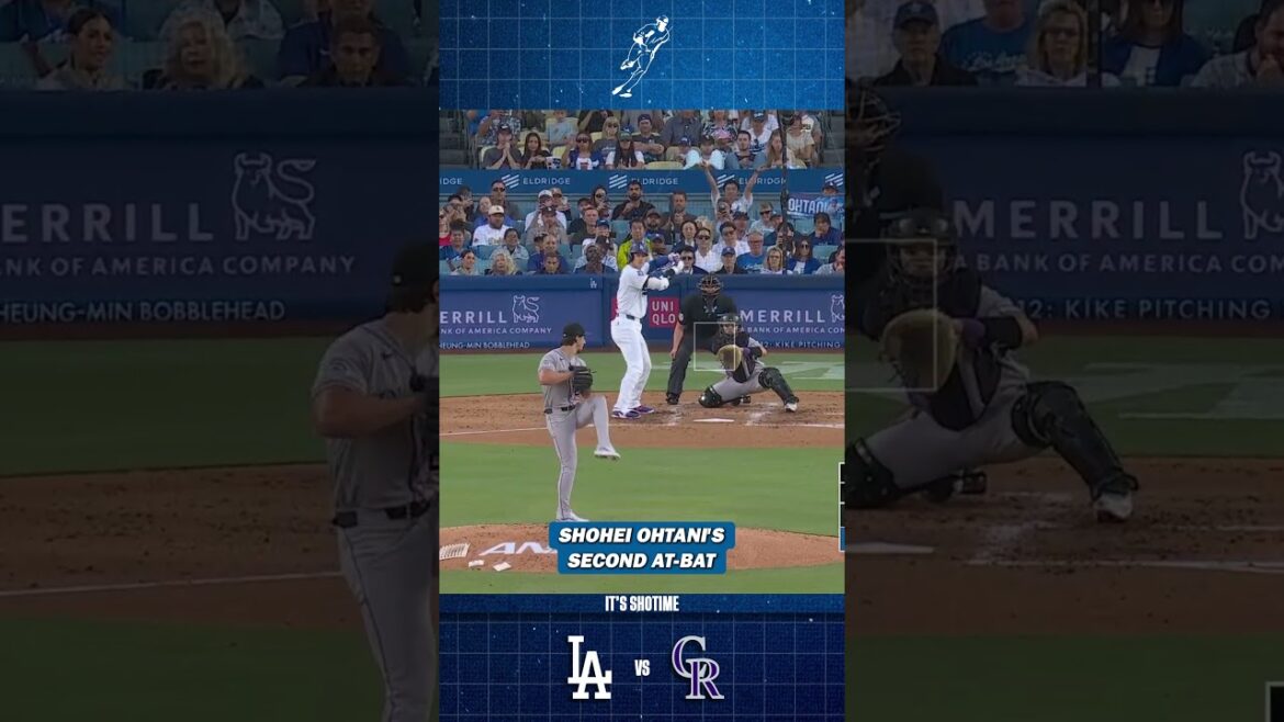 Shohei Ohtani's Second At-Bat VS Rockies Game 2