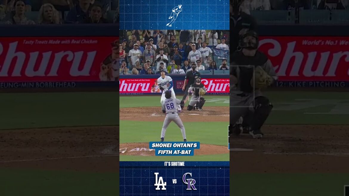 Shohei Ohtani's Fifth At-Bat VS Rockies Game 2