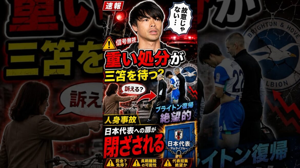 What happened to Kaoru Mitoma? Suspicion of running a red light, personal injury, and crisis in the representative hierarchy What happened to Kaoru Mitoma? Suspicion of running a red light, personal injury, and crisis in the representative hierarchy