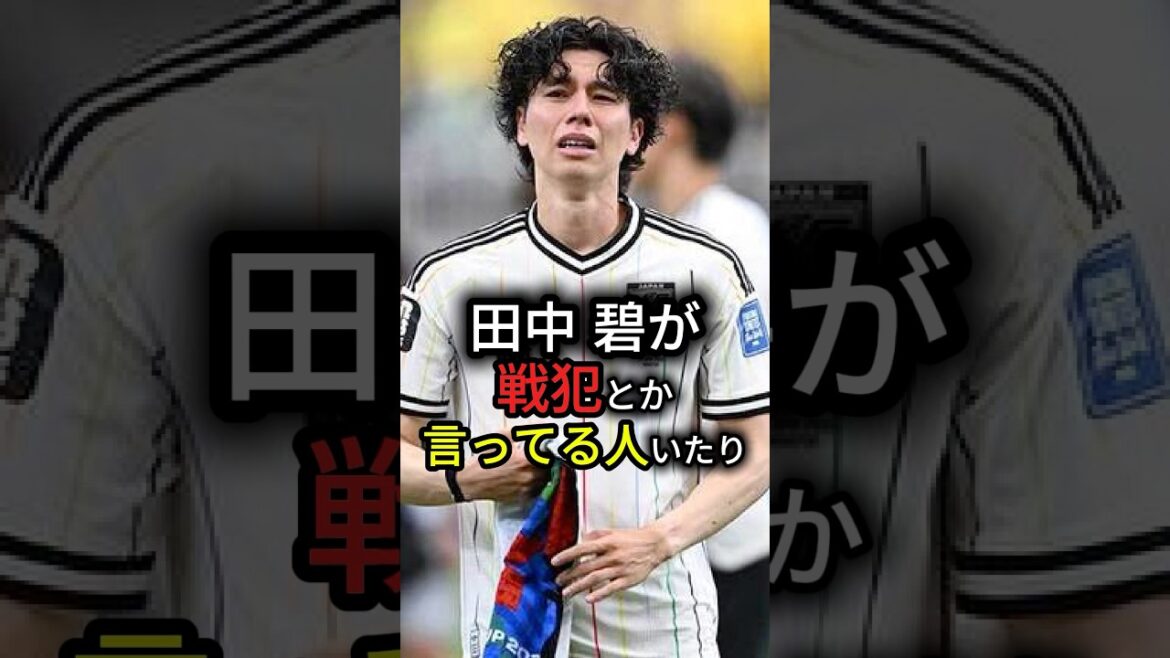 There are people who are saying that Aoi Tanaka is a war criminal or that the director should be changed, but I'm seriously saying that it's not cool.
