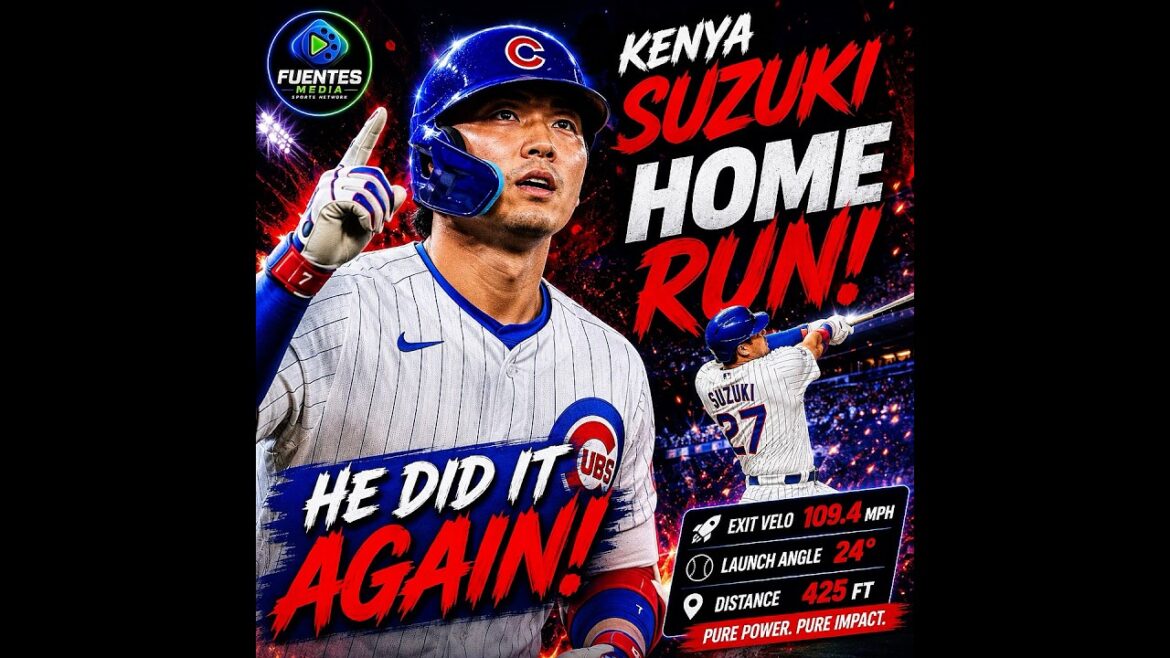 🚨 SUZUKI GOES DEEP! ABSOLUTE MOONSHOT SHOCKS THE CUBS! 💥⚾ 🚨 SUZUKI GOES DEEP! ABSOLUTE MOONSHOT SHOCKS THE CUBS! 💥⚾