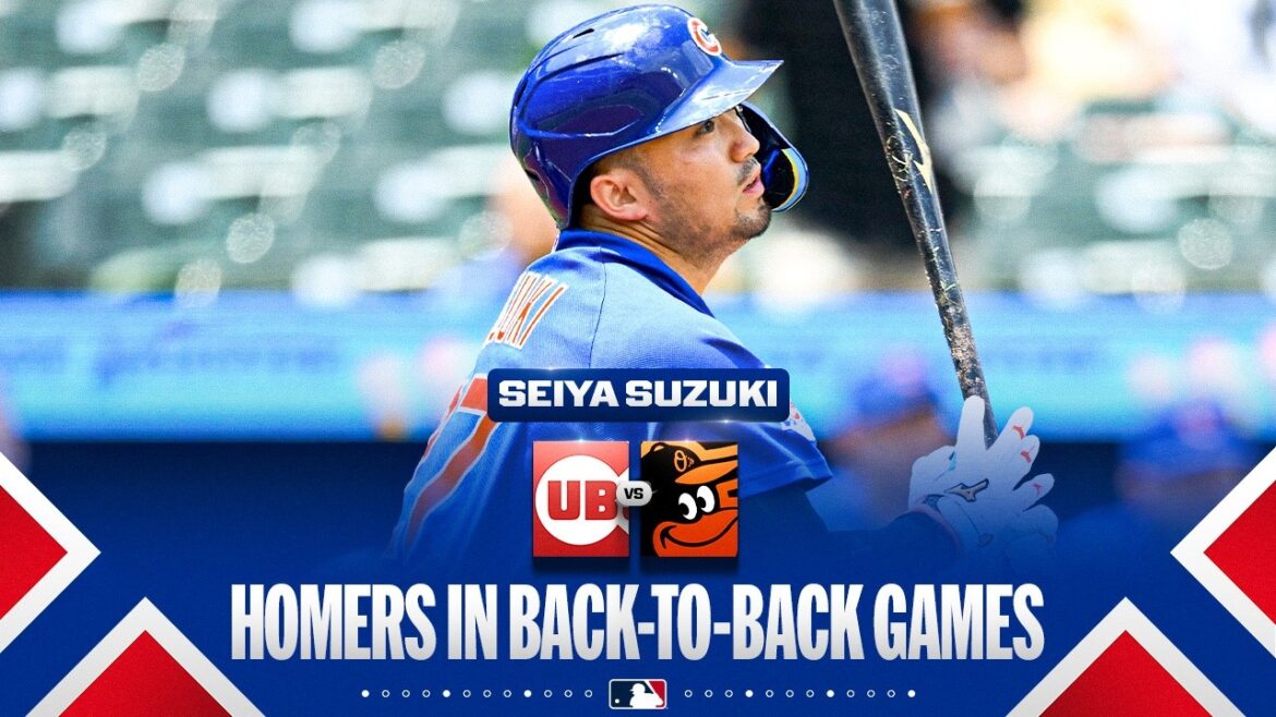 Seiya Suzuki has homered in back-to-back games for the Cubs! 🐻 | MLB Highlights Seiya Suzuki has homered in back-to-back games for the Cubs! 🐻 | MLB Highlights
