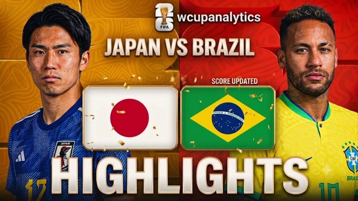 Japan vs Brazil | FIFA World Cup 2026 Match Highlights | Full Analysis & Key Moments Japan vs Brazil | FIFA World Cup 2026 Match Highlights | Full Analysis & Key Moments