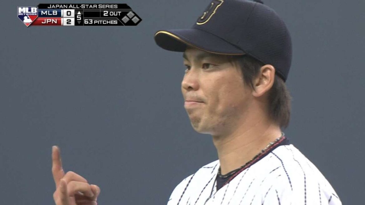 MLB@JPN: Maeda gets Escobar to strike out swinging