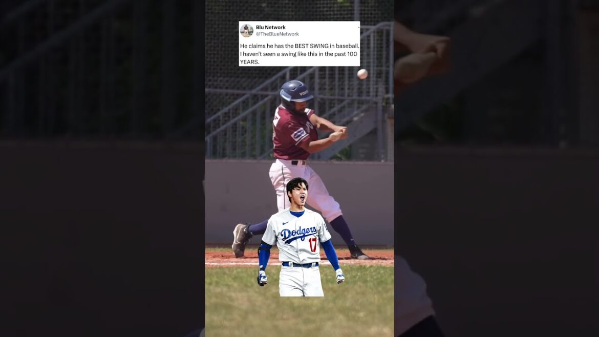 The BEST SWING in Baseball 😳 The BEST SWING in Baseball 😳