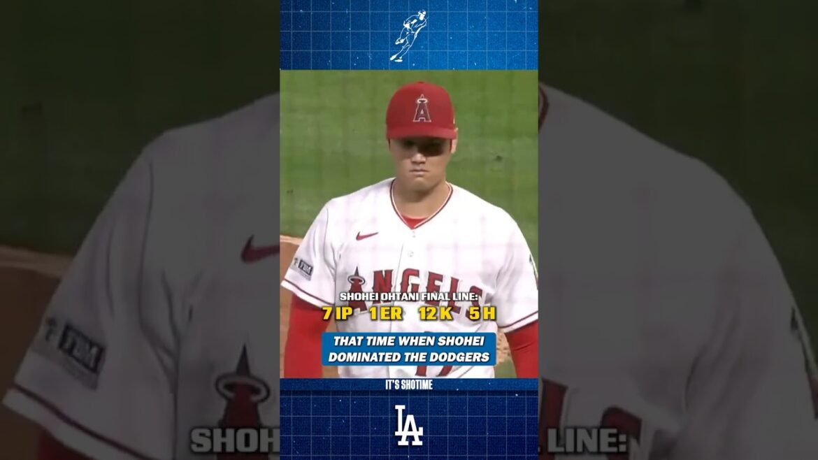 That Time Shohei Ohtani Dominated the Dodgers That Time Shohei Ohtani Dominated the Dodgers