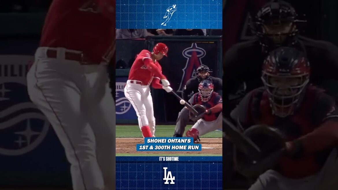 Shohei Ohtani's 1st & 300th Career Home Run