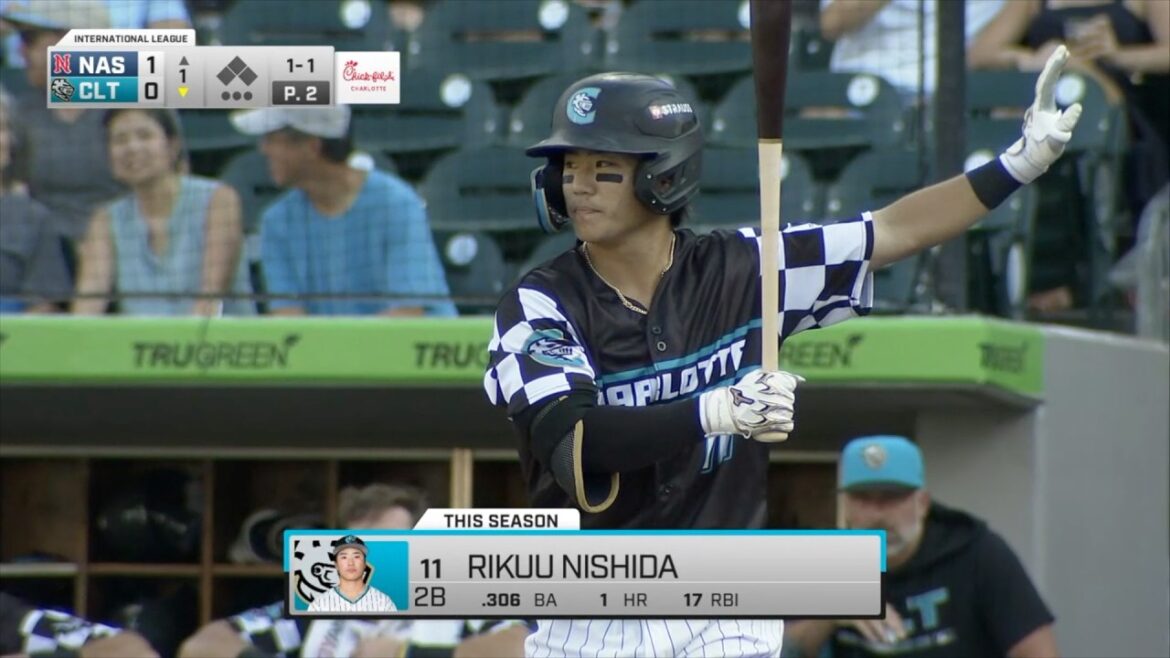 [Rikuu Nishida]All at-bats 2026/07/09 vs. Brewers 3A Chicago White Sox Rikuu Nishida Chicago White Sox #Munetaka Murakami #Tohoku High School