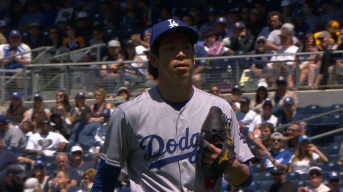 LAD@SD: Maeda strikes out Kemp to end the 1st LAD@SD: Maeda strikes out Kemp to end the 1st