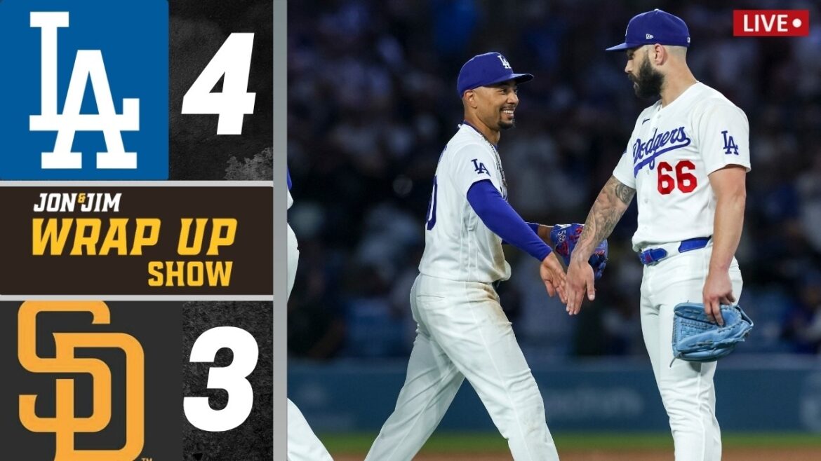 Padres vs dodgers Postgame Wrap Up Show: dodgers 4 Padres 3 Padres vs dodgers Postgame Wrap Up Show: dodgers 4 Padres 3