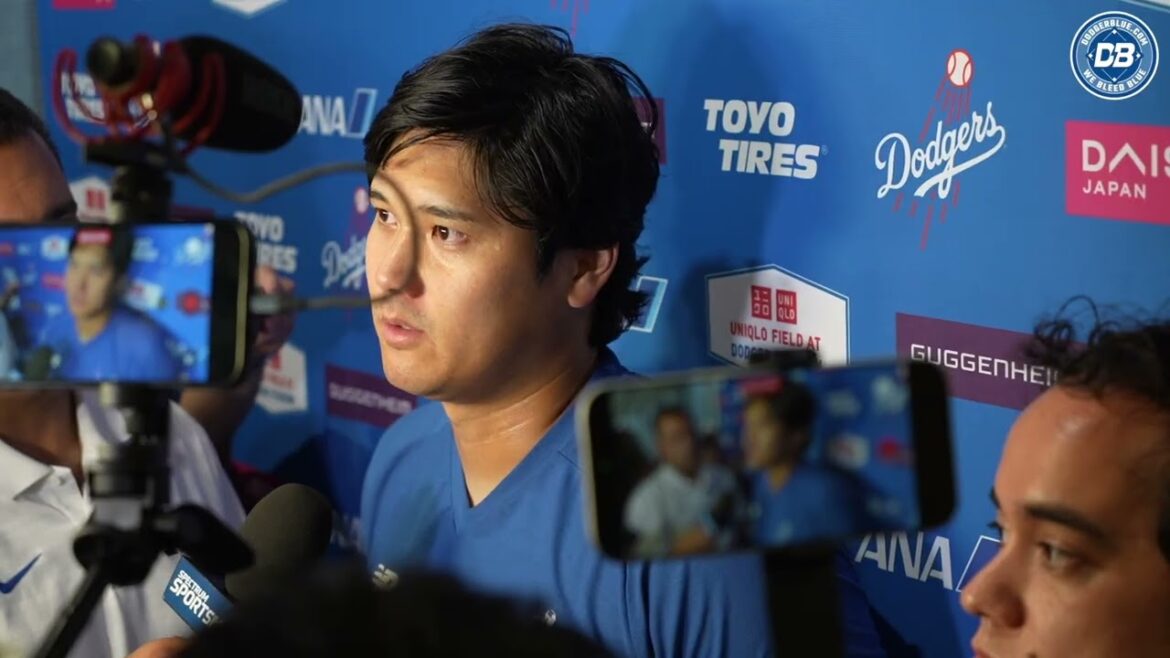 Shohei Ohtani explains decision to undergo knee procedure & skip pitching start Shohei Ohtani explains decision to undergo knee procedure & skip pitching start