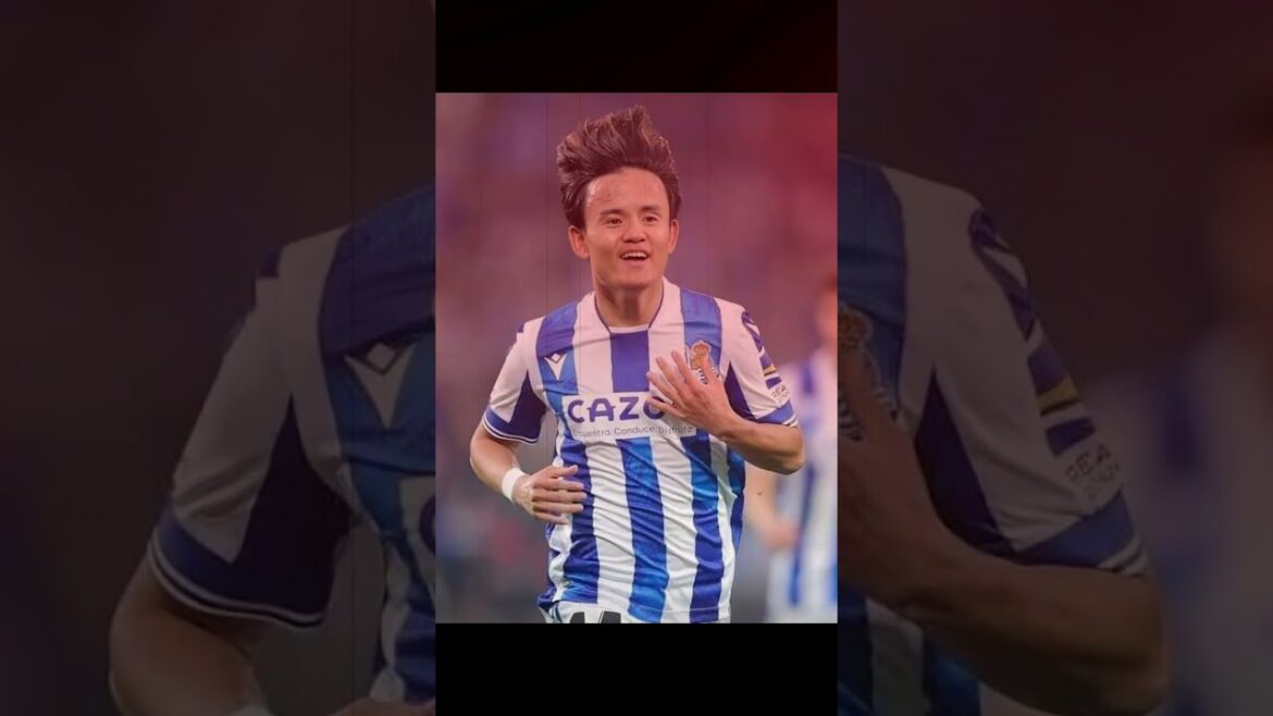 😱 Takefusa Kubo's hidden talent! Japan's next generation superstar? 🇯🇵⚽ #Shorts