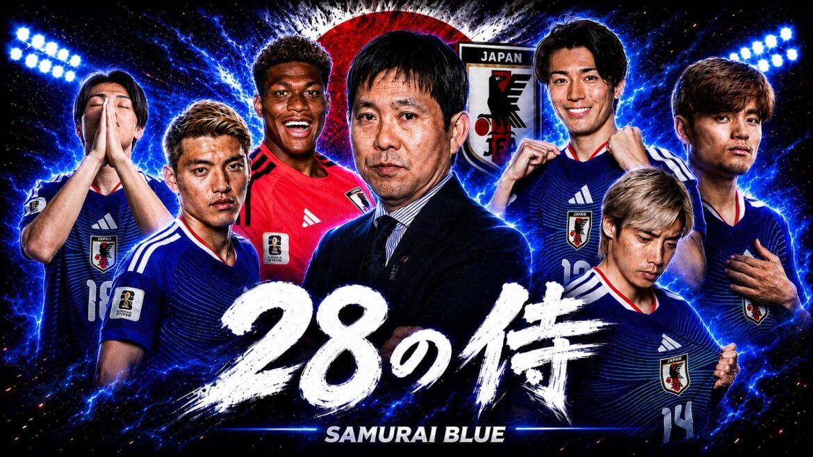 [MV]“28 Samurai -To all the samurai who fought through the battle-” ｜2026 World Cup Japan national team cheering song ｜JAPAN World Cup 2026 Anthem