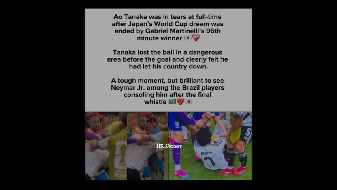 😭 Neymar Consoles Ao Tanaka After World Cup Drama! 💔 #shortfeed #fifaworldcup . 😭 Neymar Consoles Ao Tanaka After World Cup Drama! 💔 #shortfeed #fifaworldcup .