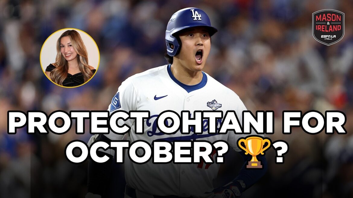 Should the Dodgers Rest Shohei Ohtani? 😳 Katie Woo Reveals the Plan – Mason & Ireland Should the Dodgers Rest Shohei Ohtani? 😳 Katie Woo Reveals the Plan - Mason & Ireland