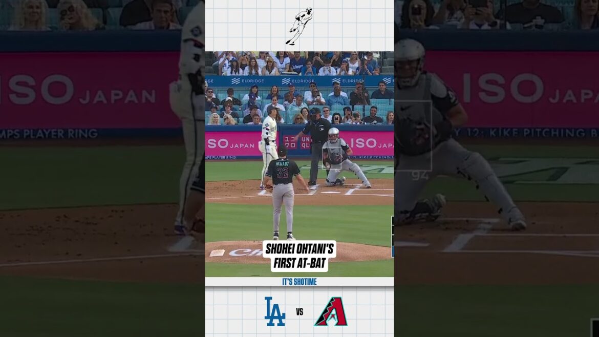 Shohei Ohtani's First At-Bat VS D-Backs Game 2
