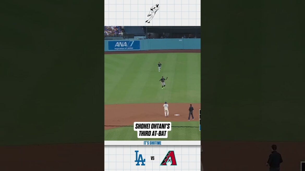 Shohei Ohtani's Third At-Bat VS D-Backs Game 2