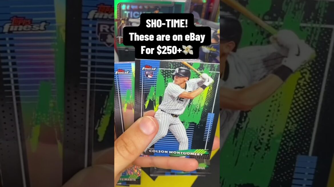 MONSTER SHOHEI OHTANI!‼️2016 Topps Finest Baseball!🔥#shorts #baseballcards #ohtani #topps #mlb