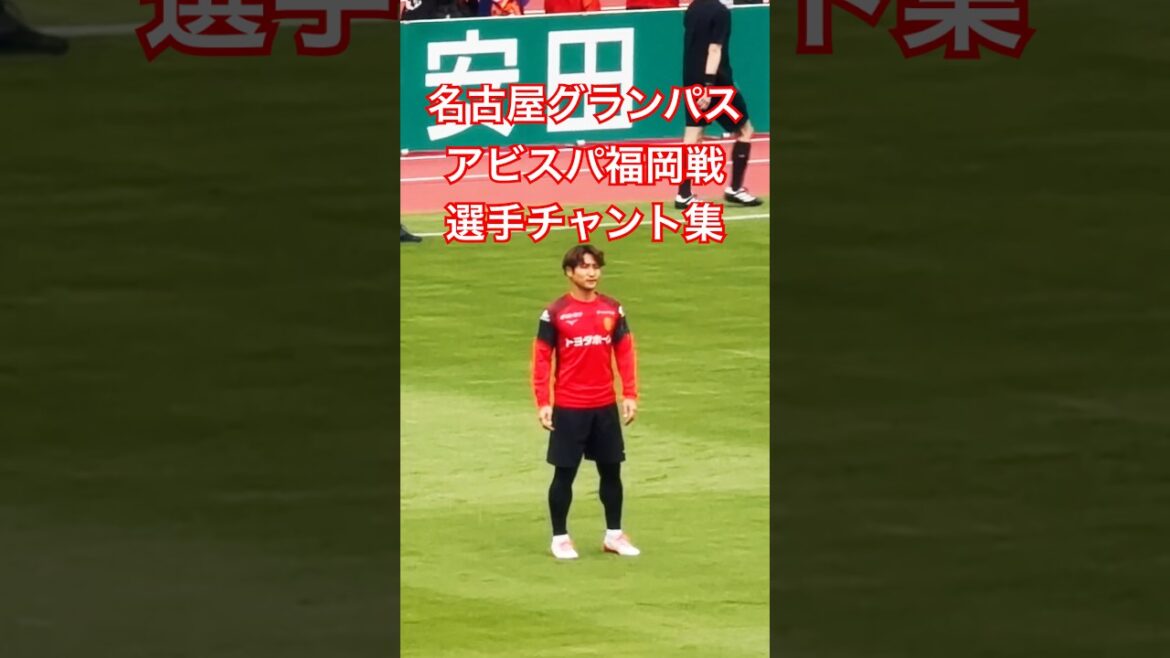 [Grampus Archive]Avispa Fukuoka match Pre-match player chant collection (April 19, 2026 J1 Round 11 Nagoya Grampus x Avispa Fukuoka)