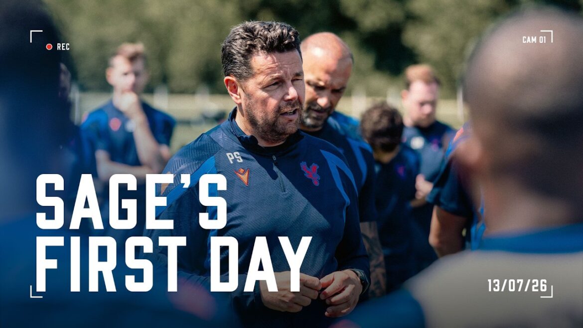 Pierre Sage’s First Training Session 💪⏱️ | CCTV Pierre Sage's First Training Session 💪⏱️ | CCTV