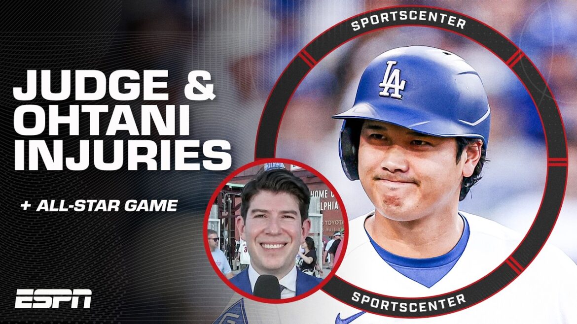 The latest on Shohei Ohtani and Aaron Judge’s injuries + MLB All-Star Game preview ⚾️ | SportsCenter