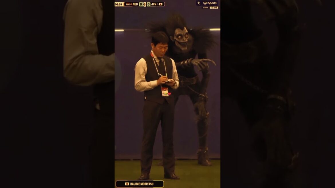 Hajime Moriyasu Japan coach secret tactics #deathnote #moriyasu #japan #edit #football Hajime Moriyasu Japan coach secret tactics #deathnote #moriyasu #japan #edit #football