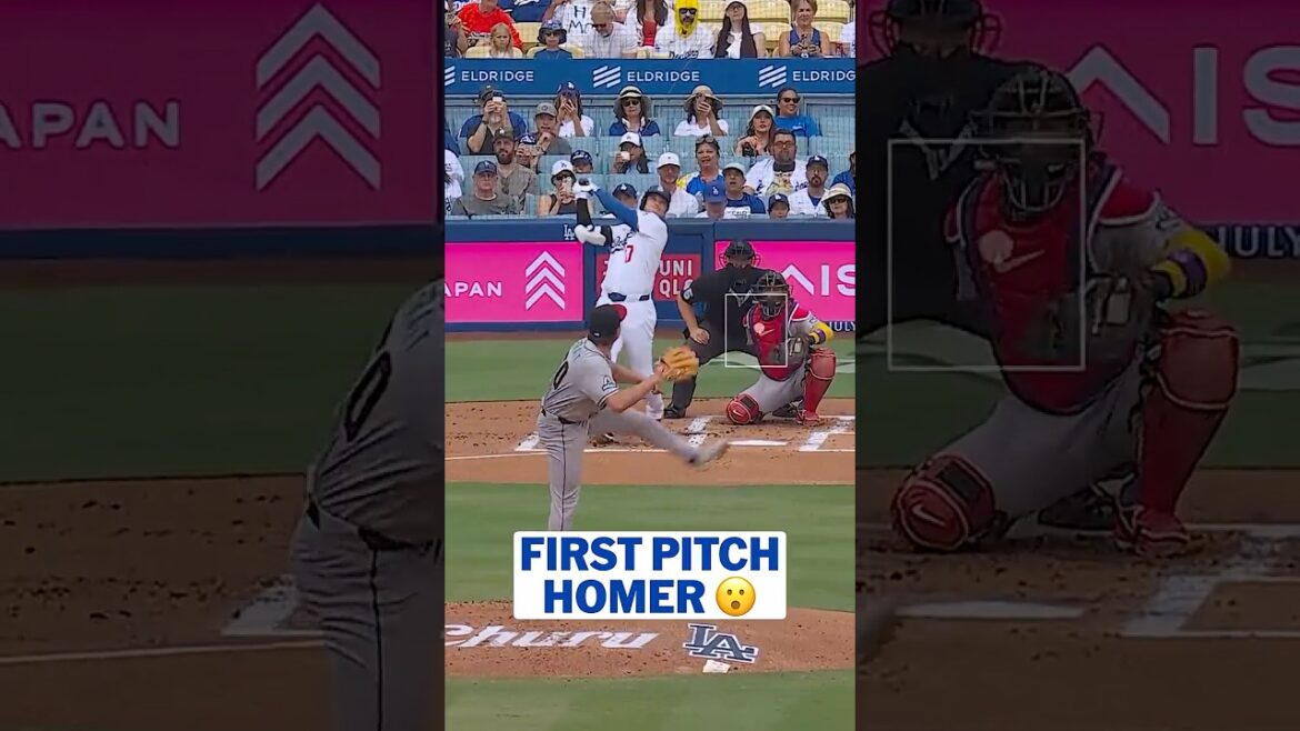 Starting the game with a bang 💥Home run No. 22 for Shohei Ohtani traveled 437 FEET!