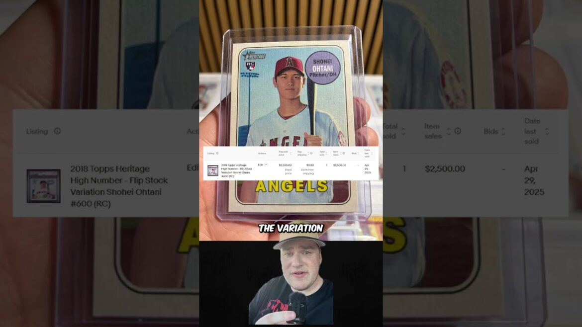 Ohtani sold for 5x because of how it feels 🤔